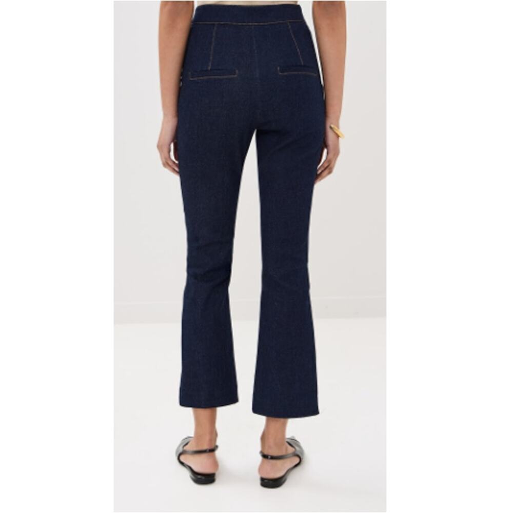 Veronica Beard Women's Dark Oxford Tani Pants Size 8 - Picture 2 of 9